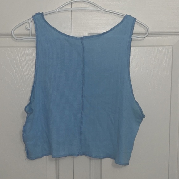 American Eagle US L | Light Blue Tank Top - Picture 2 of 3